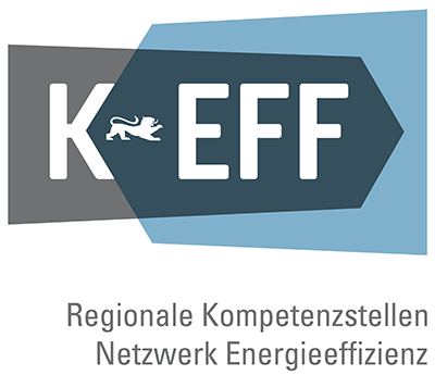Logo der Regionalen Kompetenzstellen Netzwerk Energieeffizienz (KEFF)